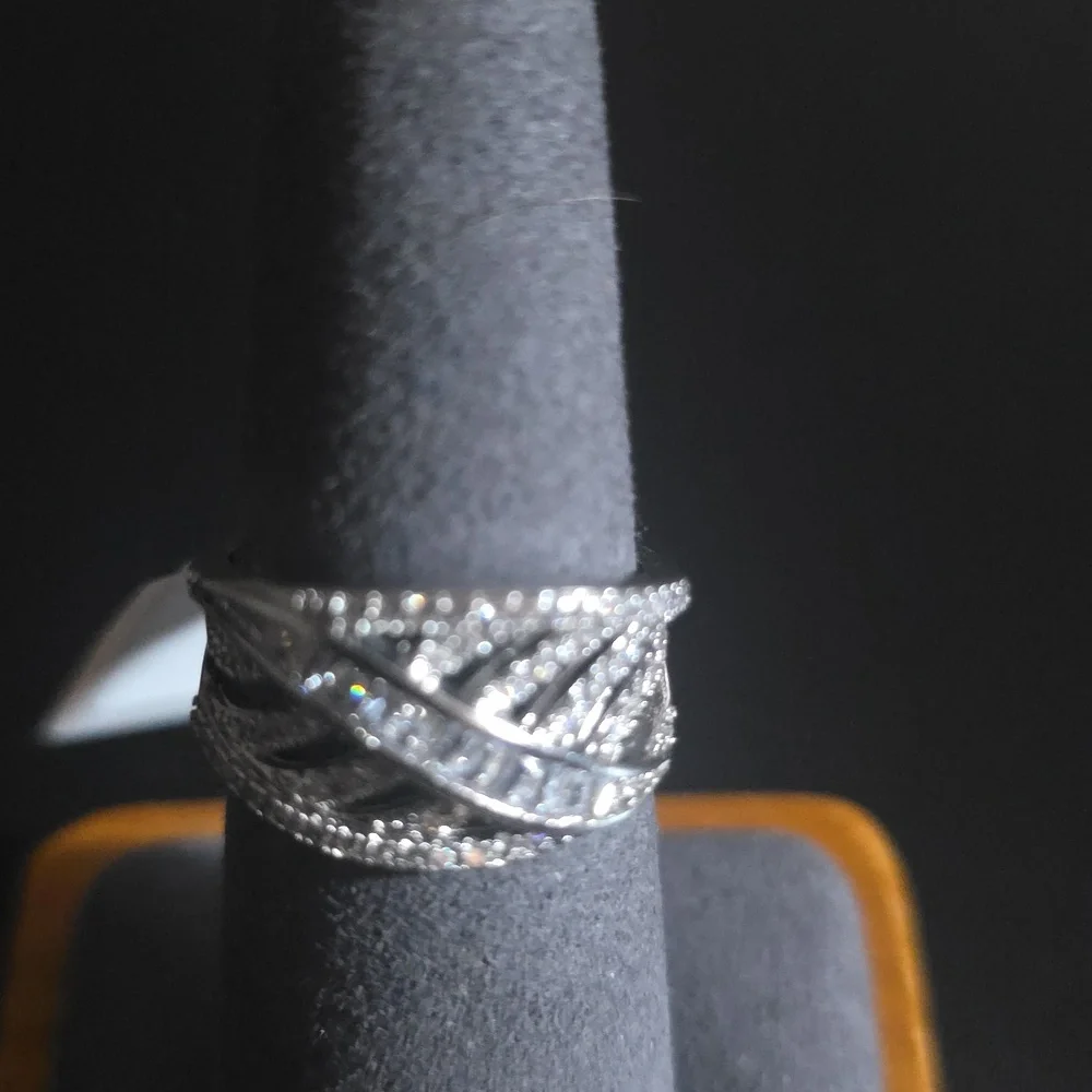 ALLURE  CRYSTAL  Silver Women's Ring